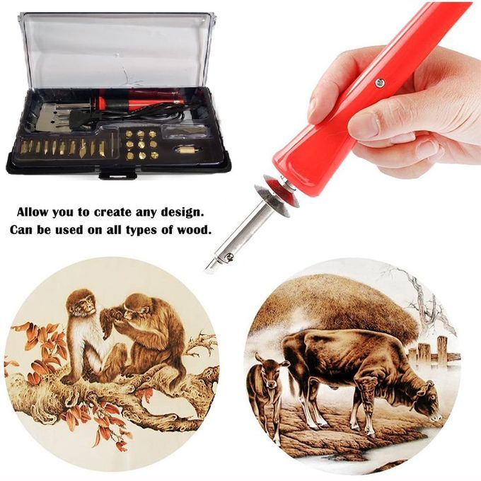 Pyrography%20Tool%20Wood%20Burning%20Kit,%20Included%20Adjustable%20Temperature%20Pyrograph%20Pen%20for%20Wood%20Burning/Carving/Soldering,%20Stencils,%20Woodburning%20Tips,%20Instructions,%20Mixed%20Color%20-%20Image%202