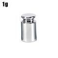 Weight 1g 2g 5g 10g 20g 50g  Plating Calibration Gram Scale Weight Set for Digital Scale Balance Silvery white. 