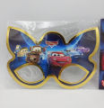 CARS THEME FANCY PAPER MASKS PACK OF 6 MASKS. 