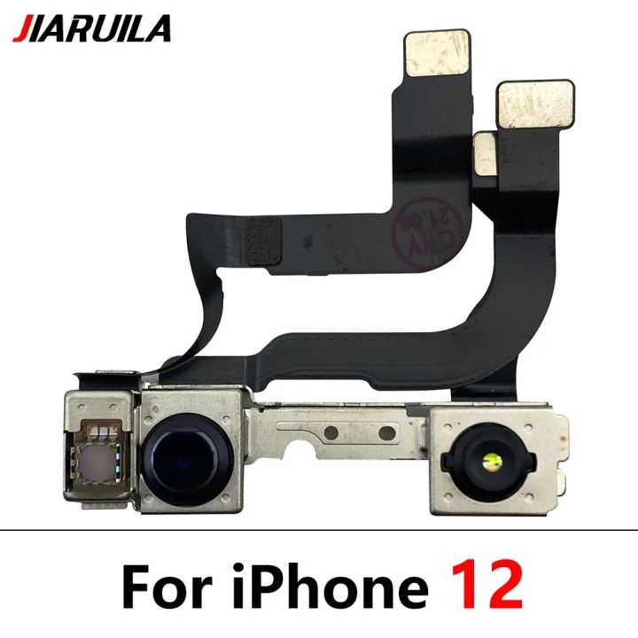 Original%20Front%20Camera%20For%20iPhone%2011%2012%20mini%2012%2013%20pro%20MAX%20Front%20Camera%20Flex%20Cable%20With%20Cam%20Ring%20Holder%20Proximity%20Sensor%20Facing%20-%20Image%203