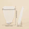 Teflon Iron Cover Protector Ironing Accessories Iron Plate Cover - Protects Fabrics Silk Cloth Garment Iron Soles Ironing Aid Board for Cloth Ironing. 