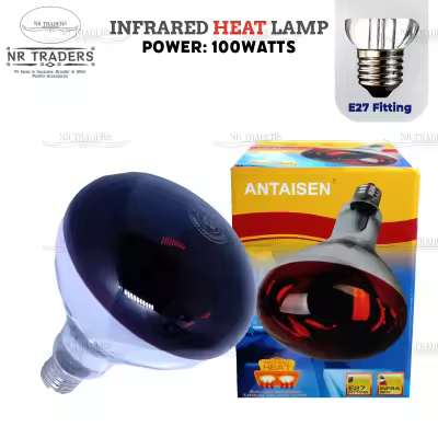 Infrared HEat Lamp 100W Infrared Waterproof Heating Light Bulb for Birds