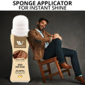 WBM Liquid Shoe Polish - For All Colors  Instant Shine Neutral Shoe Polish with Cleaning Sponge - 75ML. 