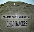 Rangers costume / dress for kids ( T-Shirt, Pant and P-Cap, Total 03 items ).. 
