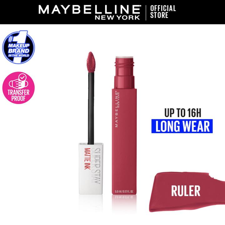 Maybelline New York Super Stay Matte Ink®  Long-Lasting Liquid Lipstick - Ruler