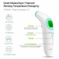 Non Contact Infrared Digital Thermometer - White. 