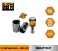 Ingco 1/2" Hexagonal Socket 8mm. 