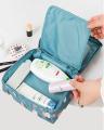 Travel Cosmetic Storage MakeUp Bag Folding Hanging Toiletry Wash .... 