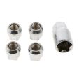 1 Set - Anti Theft Wheel Nuts Lock (M12 x 1.5) (Universal Open Ended Wheel Nut Lug - Car Wheel Nuts Lock with Unique Key). 