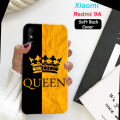 Xiaomi Redmi 9A Back Cover Girls - Queen Style Mobile Back Cover Pouch - Airbag Case Anti Shockproof Phone Case. 