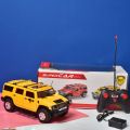 Rechargeable Remote Control Hummer Car with Door Open & Close 4 x 4 Jeep Yellow Color High Quality. 