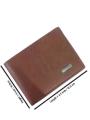 WALLET FOR MEN / GENTS / BOYS BOVIS LEATHER IMPORTED BROWN BEST QUALITY QWIS-956-19 QUALITY WEB STORE. 