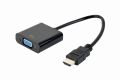 laptop to projector hdmi to vga cable converter adapter HDMI VGA video convertor hdmi-vga cable male to female. 