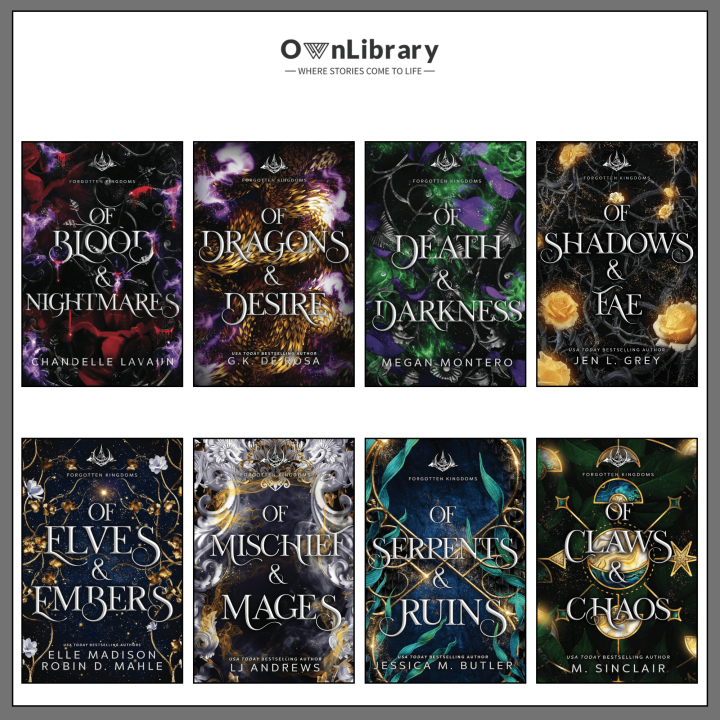 Forgotten Kingdoms (8 books) by Chandelle LaVaun (Author) , G.K. DeRosa (Author) , Megan Montero (Author) , Jen L. Grey (Author) , Elle Madison (Author) , Robin D. Mahle (Author) , LJ Andrews (Author) , Jessica M. Butler (Author)