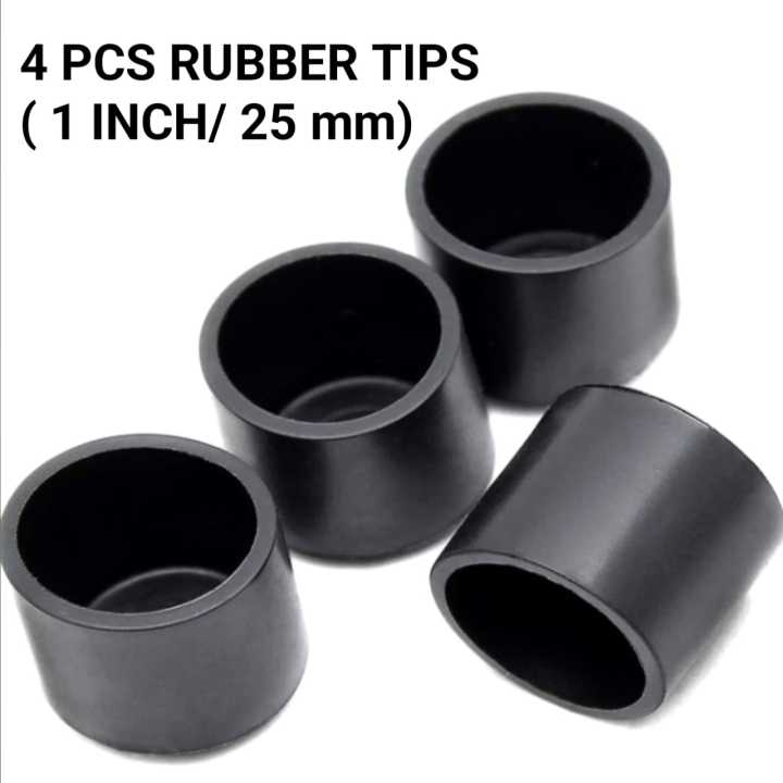 12%20Pcs%20HIGH%20QUALITY%20Round%20Rubber%20Furniture%20Leg%20Caps%201"/25mm%20Vinyl%20Flexible%20Chair%20Leg%20Floor%20Protectors/Covers%20Plastic%20End%20Caps%20for%20Patio/Indoor%20Furniture%20Leg%20Caps%20Railing%20(Black)%20-%20Image%206