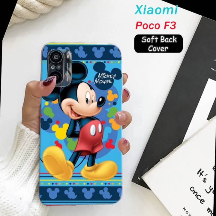 Xiaomi Poco F3 Pouch Cover - Mickey Mouse 2Gud Soft Case Cover