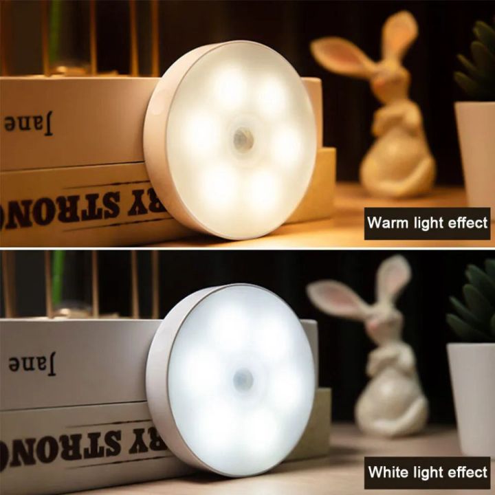 Restock Led Sign Restock - Rechargeable Self Adhesive Auto On/Off Sensor LED Round Light ...