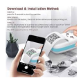 Meow Portable Bluetooth Mini Thermal Printer - Wireless Pocket-Sized Photo Printer with USB Charging & Thermal Paper Roll. 