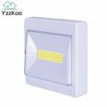 YzzKoo Super Bright COB Switch LED Night Light Battery Operated LED Wall Lamp Wireless Closet Under Cabinet Lights For Kitchen. 