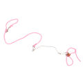 Adjustable Small Pet Hamster Leash Harness Set With Bells Ferrets Traction Rope. 