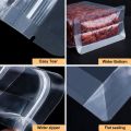 18x28 cm food Grade Clear Flat Bottom Side Gazette Pouch  100pcs/Lot. 