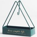 Customized Wrought Iron Mosquito Coil Holder Triangular Shape Mosquito Repellent Incense Rack Anti-scald Mosquito Coil Holder Green Color - Premium Designer. 