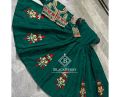 Designer Fully Heavy Embroidered Flower Stitched Silk Maxi With Embroidered Koti for Girls/Designer Maxi / New Long Style Maxi /Stylish Maxi / Ready to Wear /Wedding Dress For Girls/Ladies/Women Article Dec-002. 