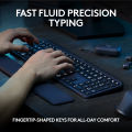 Logitech MX Keys S Wireless Illuminated Keyboard-Graphite. 