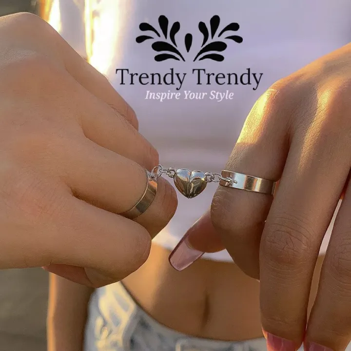Trendy%20Trendy%201%20Pair%20Heart%20Magnetic%20Love%20Ring%20For%20Couple%20Adjustable%20Rings%20For%20Girls%20Unisex%20Rings%20Broken%20Heart%20Ring%20For%20Couple%20-%20Image%203