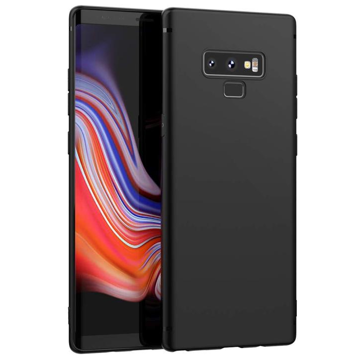 Samsung%20Galaxy%20Note%209%20Matte%20Black%20Flexible%20TPU%20Shockproof%20Case%20-%20Image%204