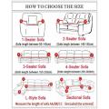 GREY-  2 SEATER SOFA PROTECTER COVER. 
