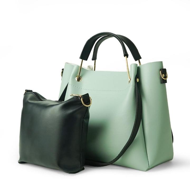 2 in 1  Handbags for Girls, Women, Ladies, Tote Bag, Purse and Shoulder Bag