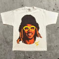 2025 New Streetwear Trend Tyler The Creator T-shirt Retro Trend Portrait Summer Casual Harajuku Y2K Men Women Hip Hop Rap Singer Tee Tops. 