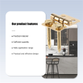 12pcs 1/12 Miniature Furniture Cabinet Closet Mini Hinges - Golden. 