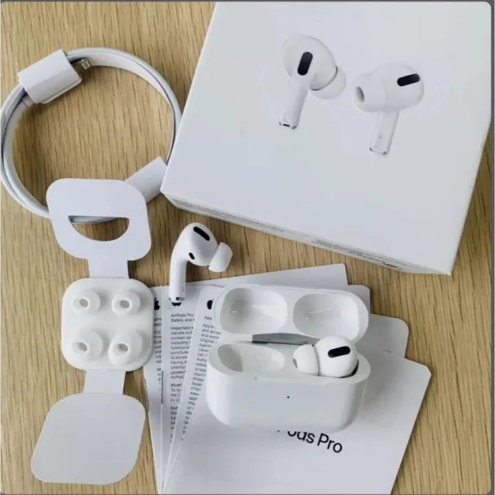 AirPods Pro Wireless Earbuds Bluetooth 5.0, Super Sound Bass, Charging Case  and Extra Ear-Buds, Pop-Up Feature Compatible with All Devices