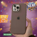 Official silicone Back Cover / Case with Apple Logo for Iphone 11 12 13 14 15 16 Pro Max Back cover. 