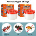 Bee Catcher Compact Reusable Insect Fly Trap Effective Cockroach Fly Killing Bait for Home Bright Color Buyers' Choice. 