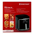 Westpoint digital air fryer large capacity Easy Air Fryer XL WF-5257 (Official Warranty) - Professional Air Fryer with Rapid Hot Air Circulation system gives your food a Crispy Fried finish | Electric power air fryer healthy without oil. 