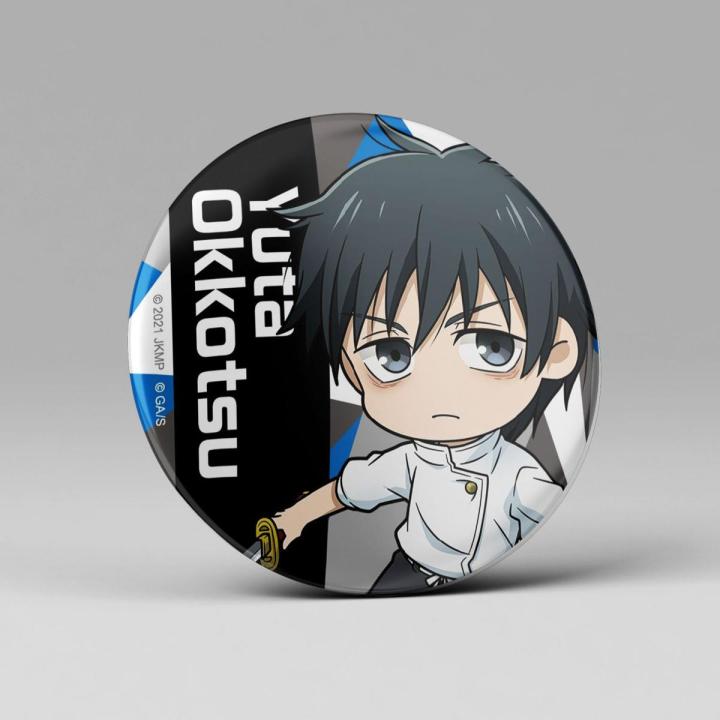 Yuta Okkotsu Badge Anime Lovers (2 pcs)