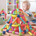 Magnetic Building Blocks 25pcs Set Learning Activity Toy For Kids. 