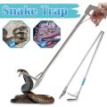 (My Choice) 3ft Catcher Stick – 90cm Long Stainless Steel Reptile Grabber with Anti-Rust Finish & Non-Slip Plastic Handle | Multipurpose Trash Picker, Snake Catching Tool, Reptile Control & Household Helper Daily Use Trendy Easy Global My Choice. 