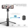 Q07 BLUETOOTH INTEGRATED SELFIE STICK STABLE SHOOTING REMOTE BLUETOOTH CONTROL AND DESK STAND 3 IN 1 FUNCTION WITH LED SELFIE LIGHT. 