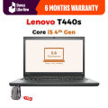 Lenovo Thinkpad T440s - Intel Core i5 | 4TH GENERATION | 4GB RAM | 500GB HDD | 14 INCH | FREE LAPTOP BAG | Daraz Like New Laptops. 