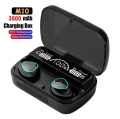 M10 Earbuds / M10 TWS Wireless Bluetooth Headphones 5.1 Earphone Bluetooth 3500mAh Charging Box 9D Stereo Sports Waterproof Earbuds Headsets With Microphone / M10 Earbuds Airpods. 
