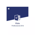 Microsoft Visio 2016 Official Lifetime Activation Key for 2 PCs. 