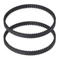 2 Pack Replacement Belts for Shark NV501, NV502, NV503, NV505, NV500W the Rotator Lift-Away Vacuum Parts. 