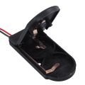 10PCS ON/OFF Switch 2 x 3V CR2032 Cell Button Battery Holder For LED & 8Pcs Black Wire Lead 2X3V CR2032 Coin Cell Button Battery Holder Case. 