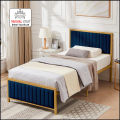 Super Delux Bed Single / Iron Bed / Single Bed / Mughal Star steel Furniture. 