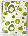 Bingo A4 4-subject Spiral Notebook. 