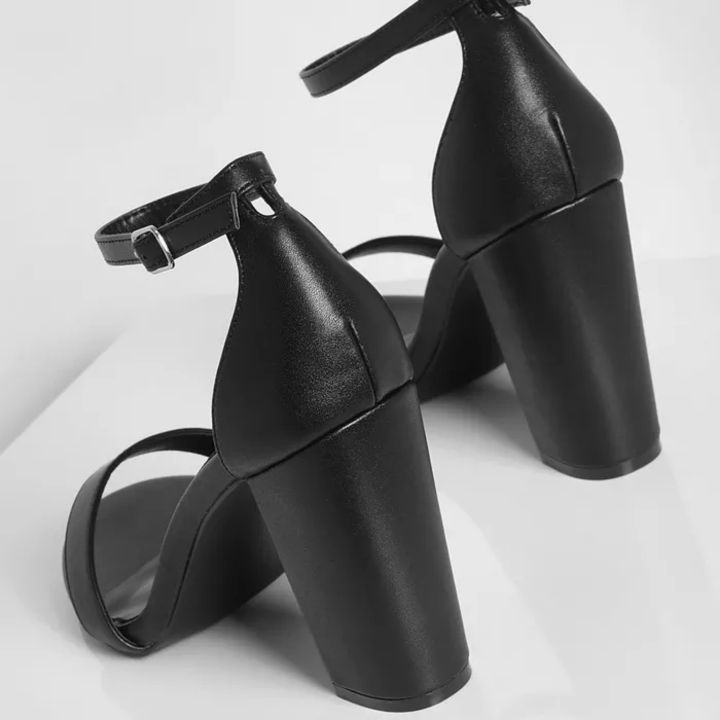 Women%20Fashion%20Black%20Block%203%20Inches%20Heels%20Sandals%20Comfortable%20and%20Stylish%20for%20Any%20Occasion%20Luxury%20Style%20Office%20Wear%20Party,%20Weeding,%20Bridal%20-%20Image%204